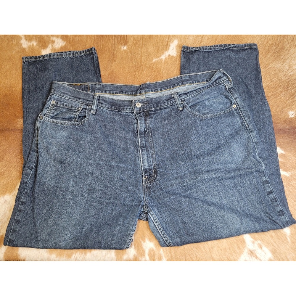 Levis 559 Relaxed Straight Leg Jeans Mens 46x34 Blue Denim 01559-0001